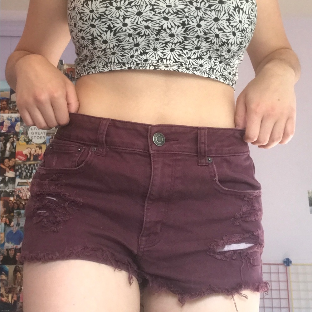 Maroon Shorts